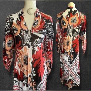 Chasing Unicorns Alabama Getaway Ultimate Bohemian Maxi Caftan Dress XS